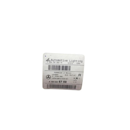 Optique avant principal droit (feux)(phare) MERCEDES CLASSE M 166