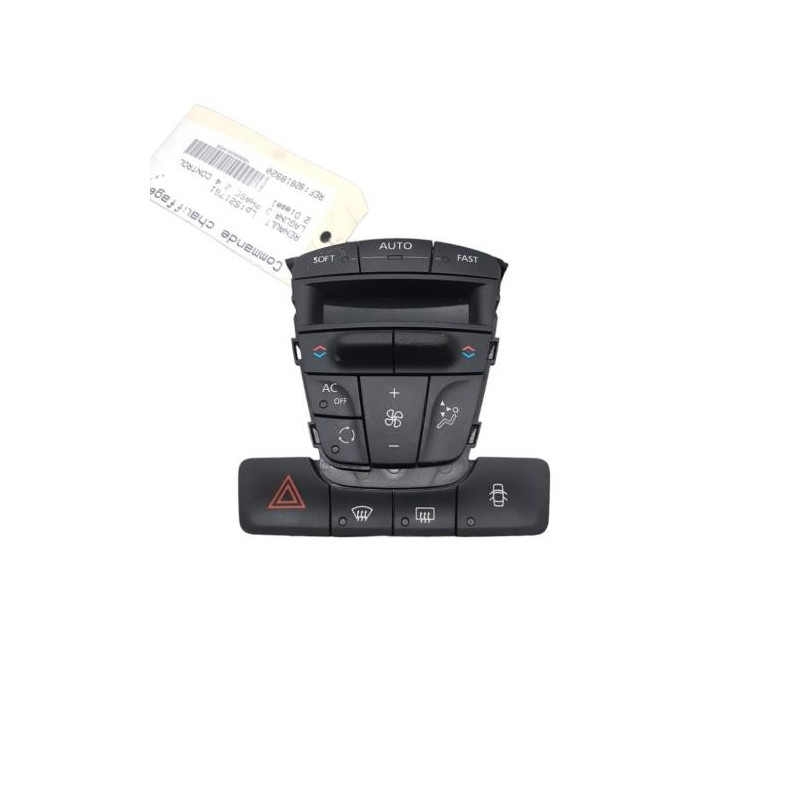 Commande chauffage RENAULT LAGUNA 3 Photo n°1