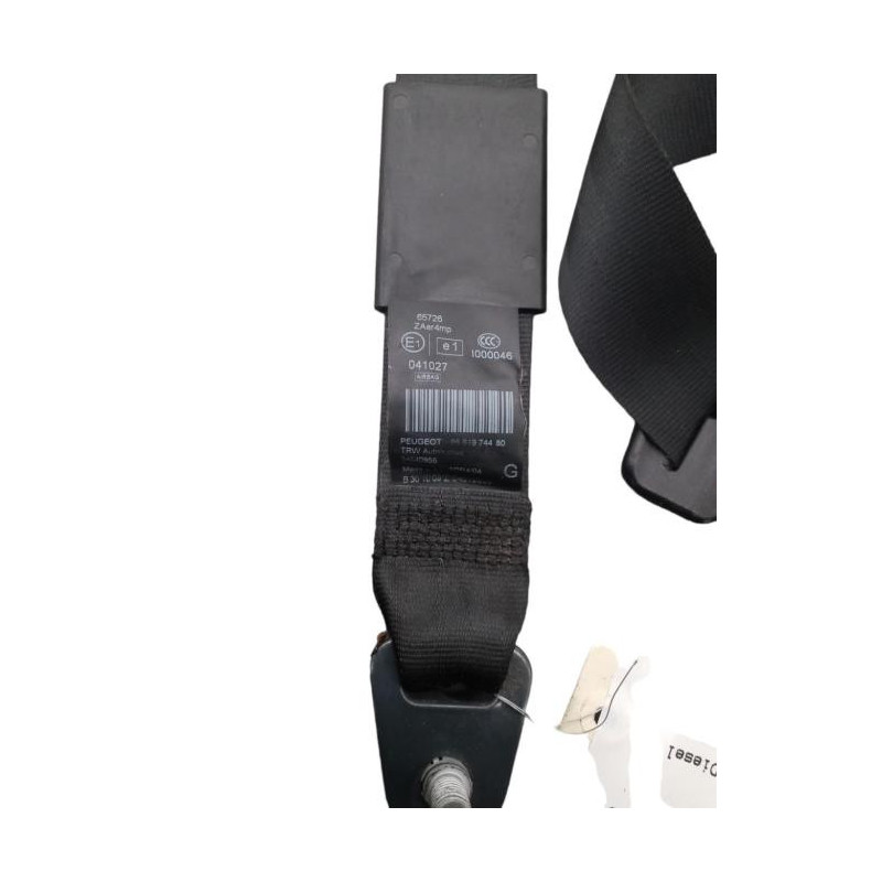 Ceinture avant gauche PEUGEOT 3008 1 Photo n°1