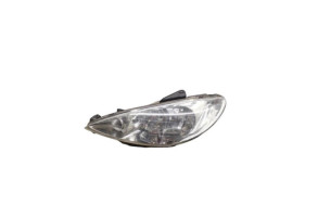 Optique avant principal gauche (feux)(phare) PEUGEOT 206 Photo n°2
