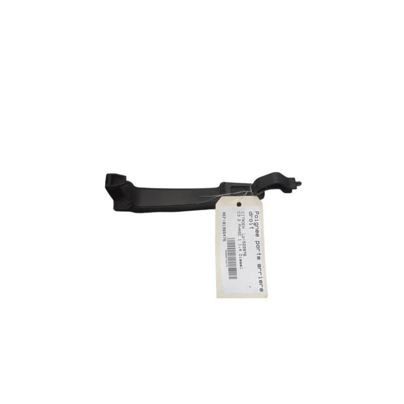 Poignee porte arriere droit CITROEN C3 2 Photo n°1