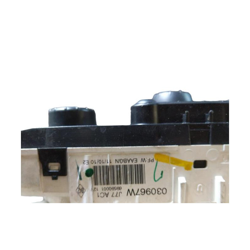 Commande chauffage RENAULT CLIO 3 Photo n°1
