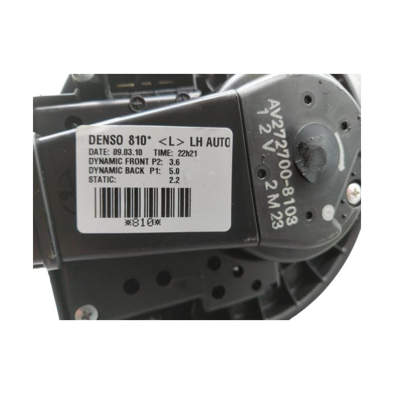 Ventilateur chauffage TOYOTA AURIS 1 Photo n°1