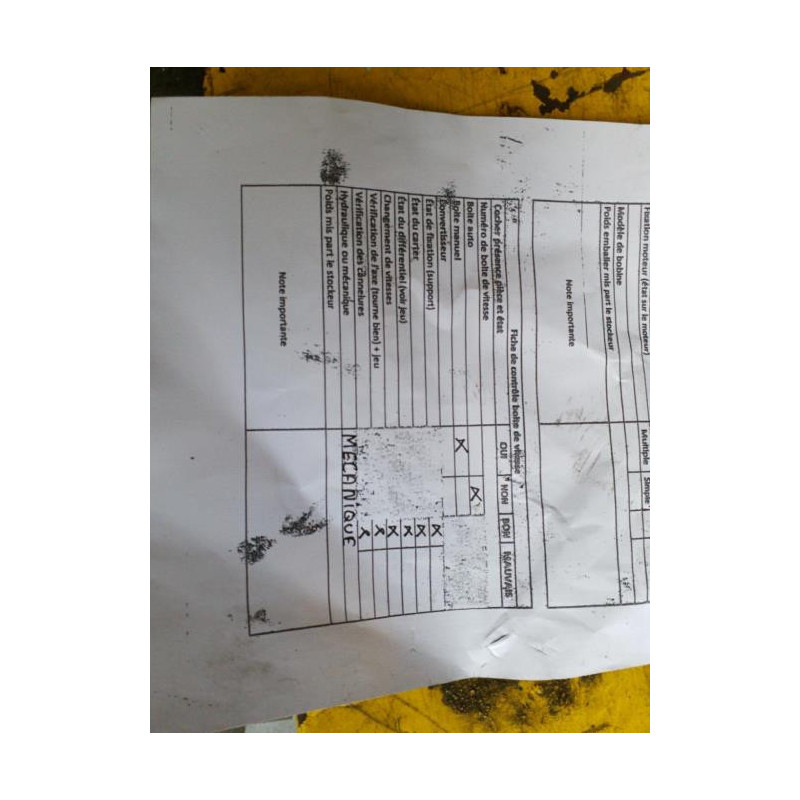 Boite de vitesses CITROEN C4 2 Photo n°1