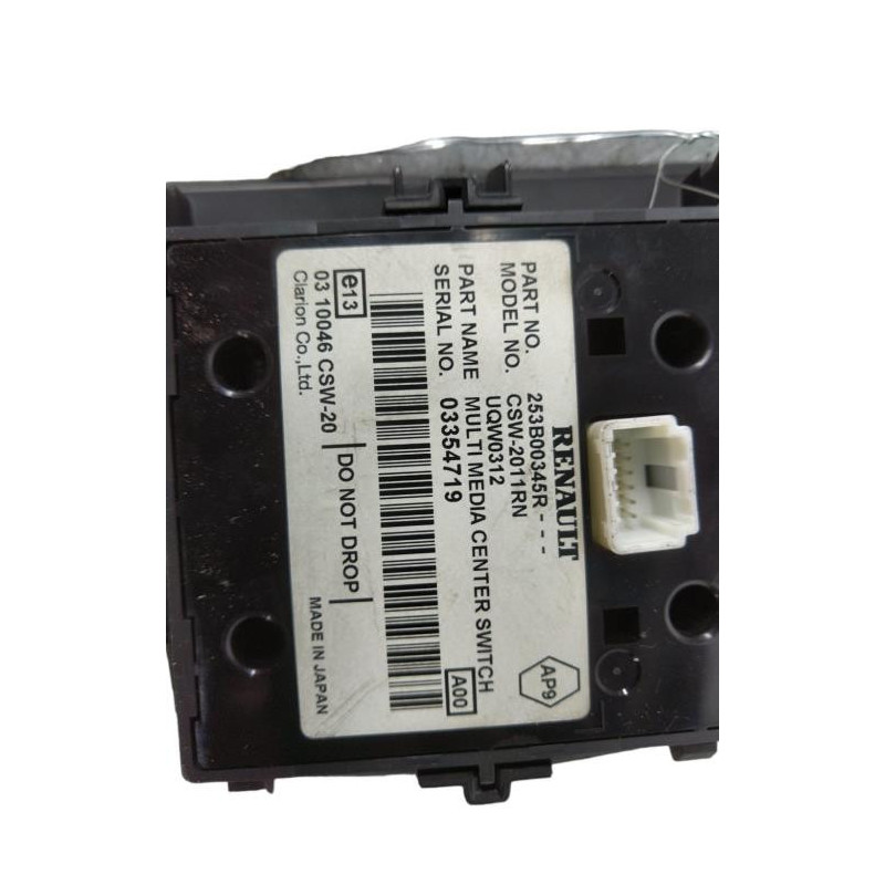 Commande GPS RENAULT GRAND SCENIC 3 Photo n°1