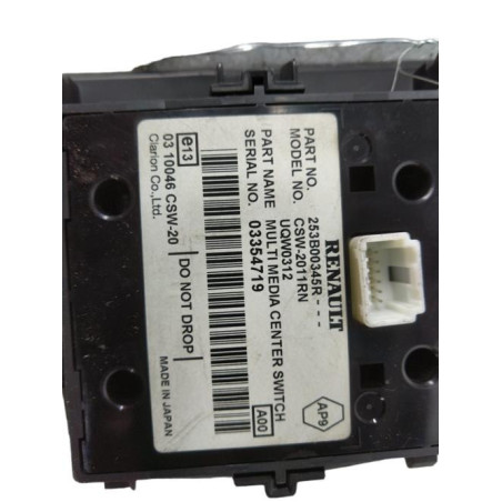 Commande GPS RENAULT GRAND SCENIC 3