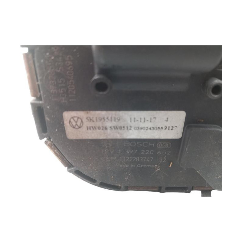 Moteur essuie glace avant VOLKSWAGEN GOLF 6 Photo n°1