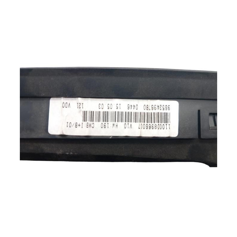 Compteur CITROEN XSARA PICASSO Photo n°1
