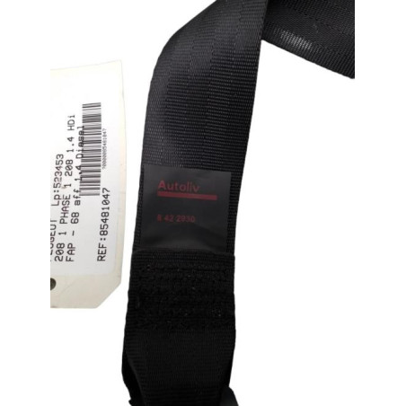 Ceinture arriere droit PEUGEOT 208 1