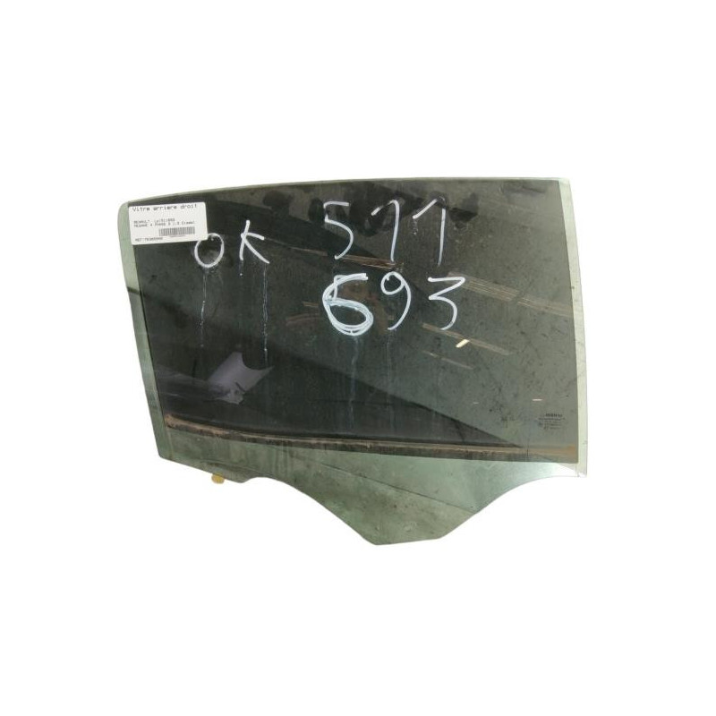 Vitre arriere droit RENAULT MEGANE 4 Photo n°1