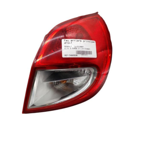 Feu arriere principal droit (feux) RENAULT CLIO 3