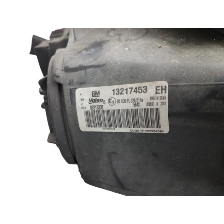 Optique avant principal gauche (feux)(phare) OPEL CORSA D