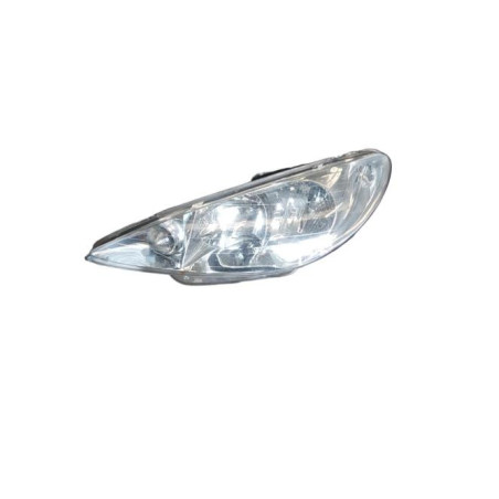 Optique avant principal gauche (feux)(phare) PEUGEOT 206