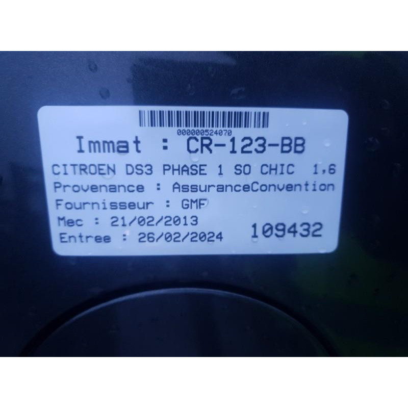 CITROEN DS3 PHASE 1 1.6 VTI - 16V Photo n°1