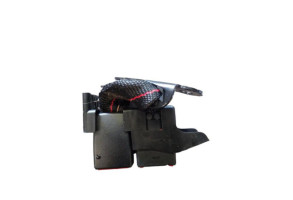 Attache ceinture arriere centrale RENAULT CLIO 3 Photo n°3