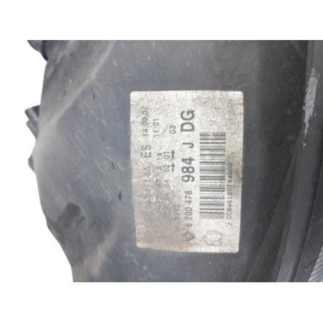 Optique avant principal gauche (feux)(phare) RENAULT CLIO 2 CAMPUS